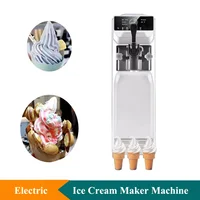 Popular Mini Automatic Ice Cream Maker Machine Easy Operating Soft Ice Cream Machine Electric Table Top Ice Cream Maker Machine 1