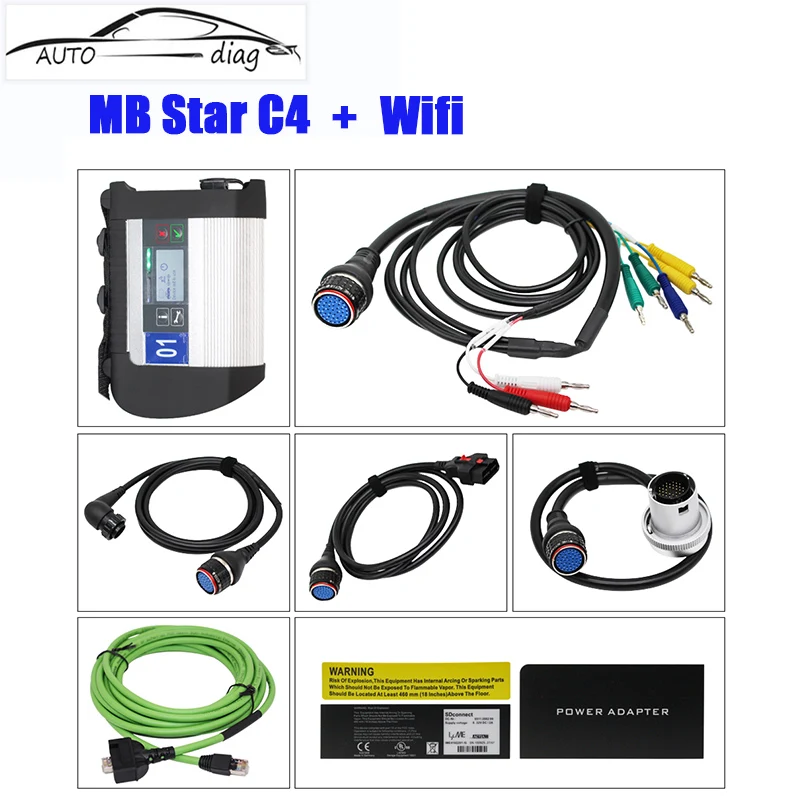 Pcb Originale Di Alta Qualità Wifi Mb Star C4 Sd Connect Per Strumenti Di Diagnosi Merce Ben Per Supporto Per Auto E Camion Wifi Illimitato