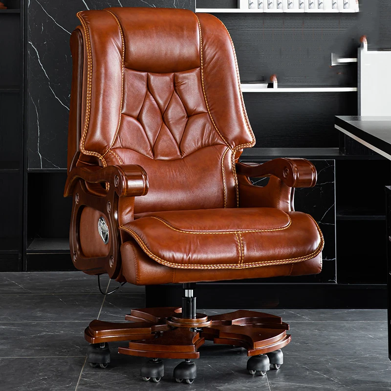 

Nordic Back Support Office Chair Leather Comfort Free Shipping Ergonomic Office Chair Lounge Desk Cadeira De Escritorio Chairs