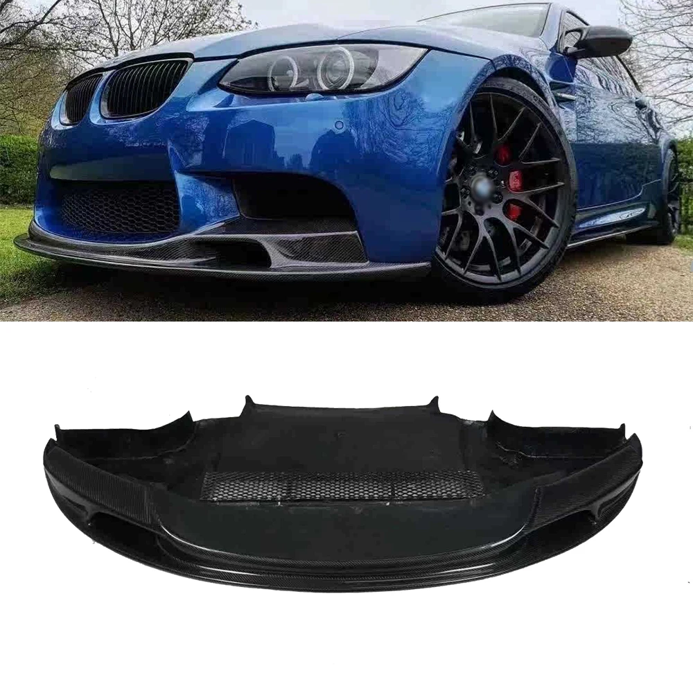 

V Style Automotive Parts Carbon Fiber Front Bumper Splitter Lip For 2005-2011 E90 E92 E93 M3 Upgrade E92 M3 GTS