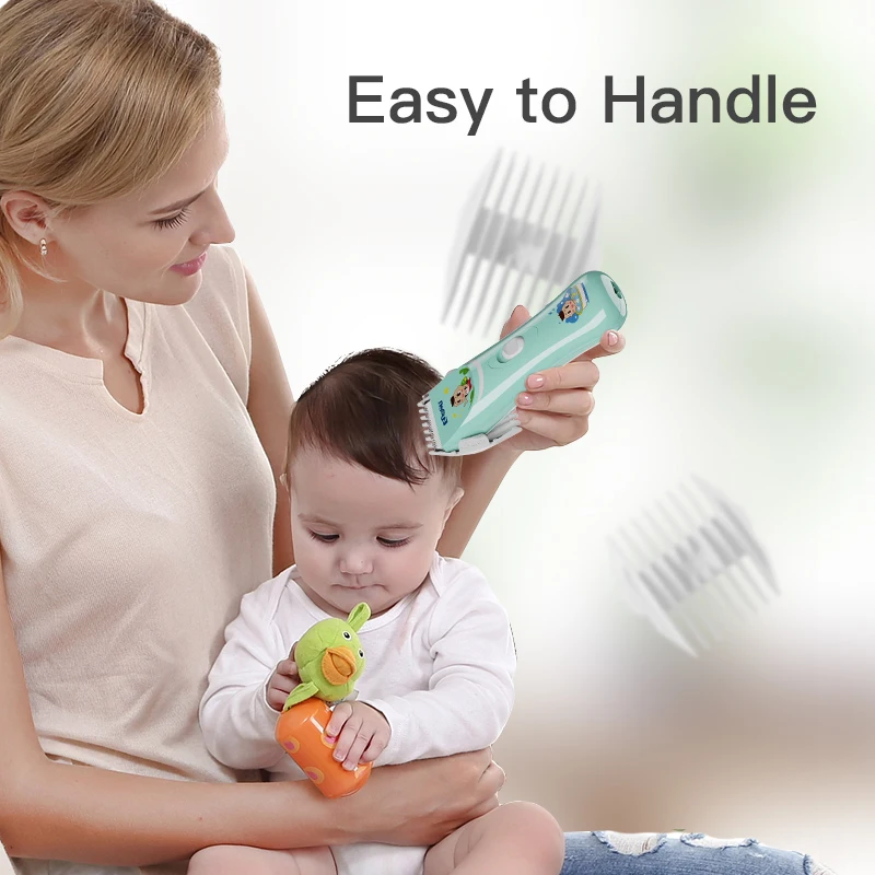 Baby Hair Clippers Quiet Trimmer Kids Children Waterproof Rechargeable Cordless Haircut Mathine Toddler Boy hair clipper hair trimmer