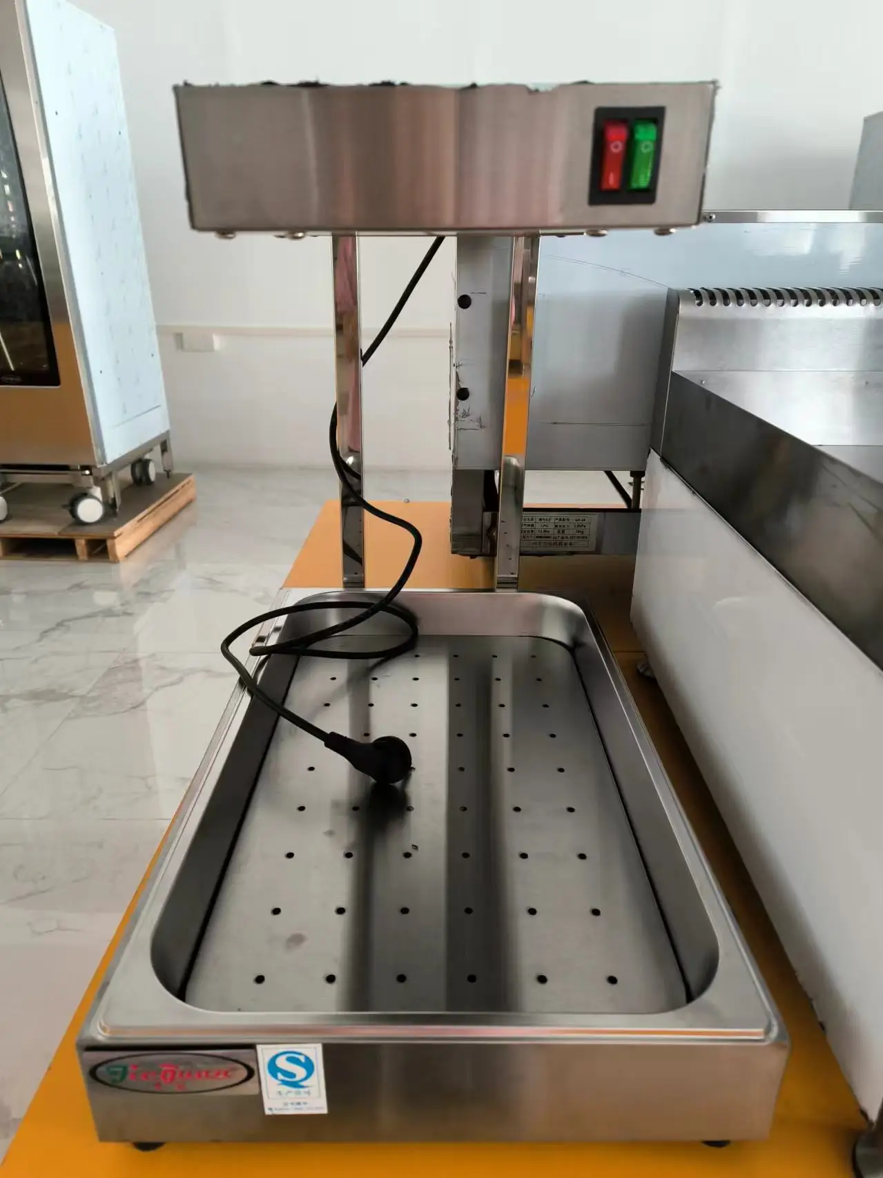Commercial Heated Holding Cabinet Arabic Industrial Restaurant Electric Warming Stainless Steel Food Plate Warmer