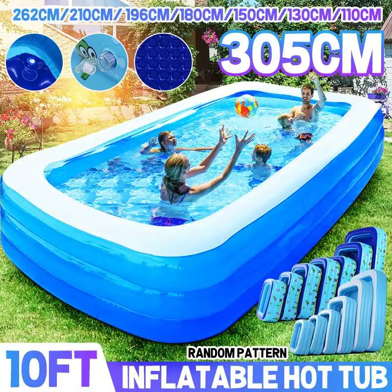 swimming pool with air pump
