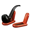 Wooden Tobacco Pipe Holder Portable Foldable Smoking Pipe Stand Rack Universal Flip Single Pipe Bracket Cigarette Accessories 3