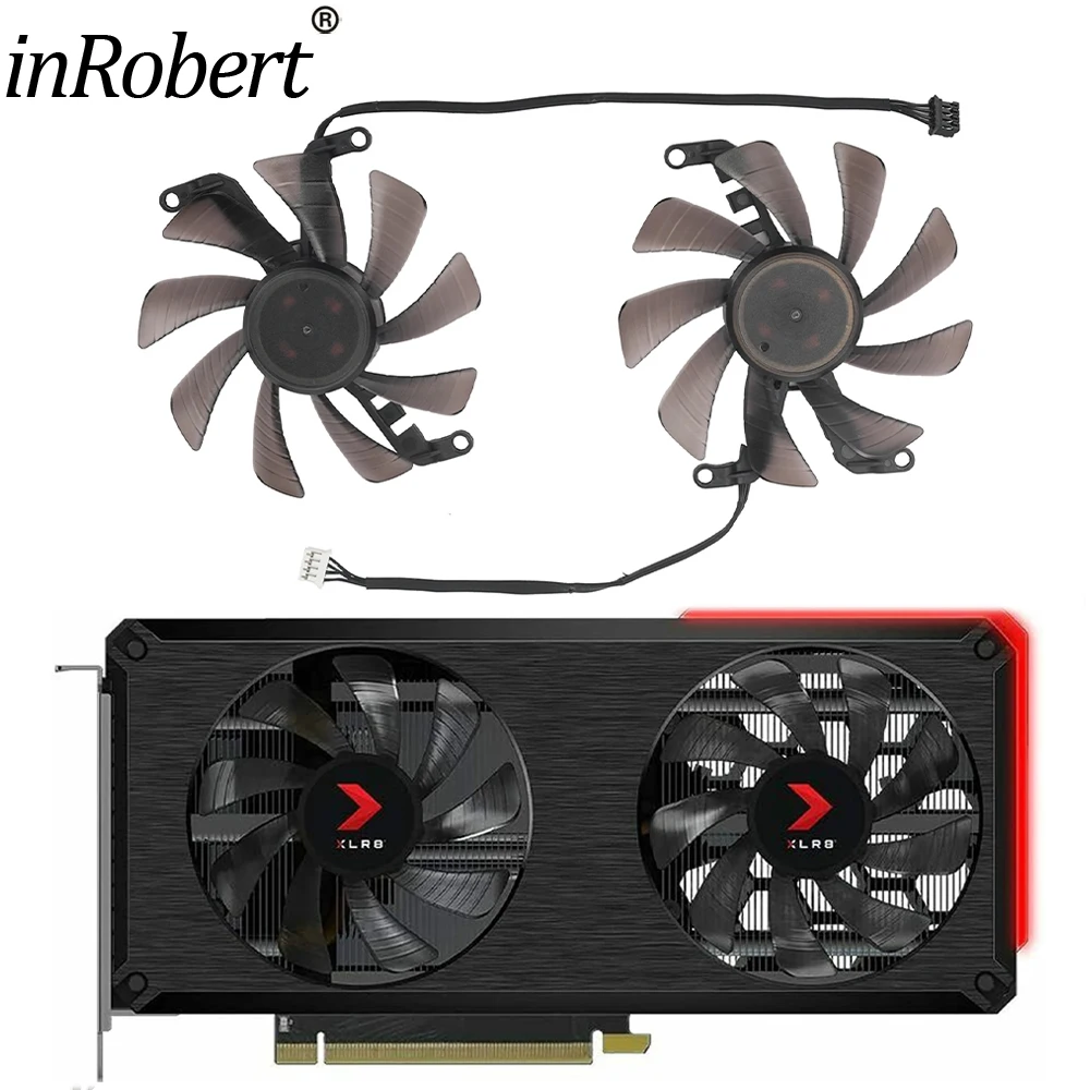 

95 мм T129215SU FDC10U12S9-C охлаждающий вентилятор для видеокарты ASUS Radeon RX 5600 RX 5700 DUAL EVO OC охлаждающий вентилятор для видеокарты
