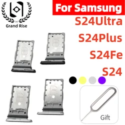 Universal Sim Card Tray Slot and Micro SD Card Holder (S24 Plus Gold)