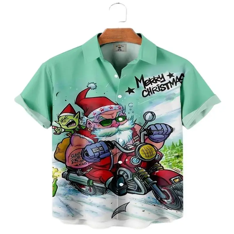 Hawaii 3D printed shirt Amazon Independent Station explosion lapel beach short-sleeved shirt geekthink aliexpress amazon ebay foreign trade explosion models cool neutral steel band watch wholesale 6002 silver red rotating surface