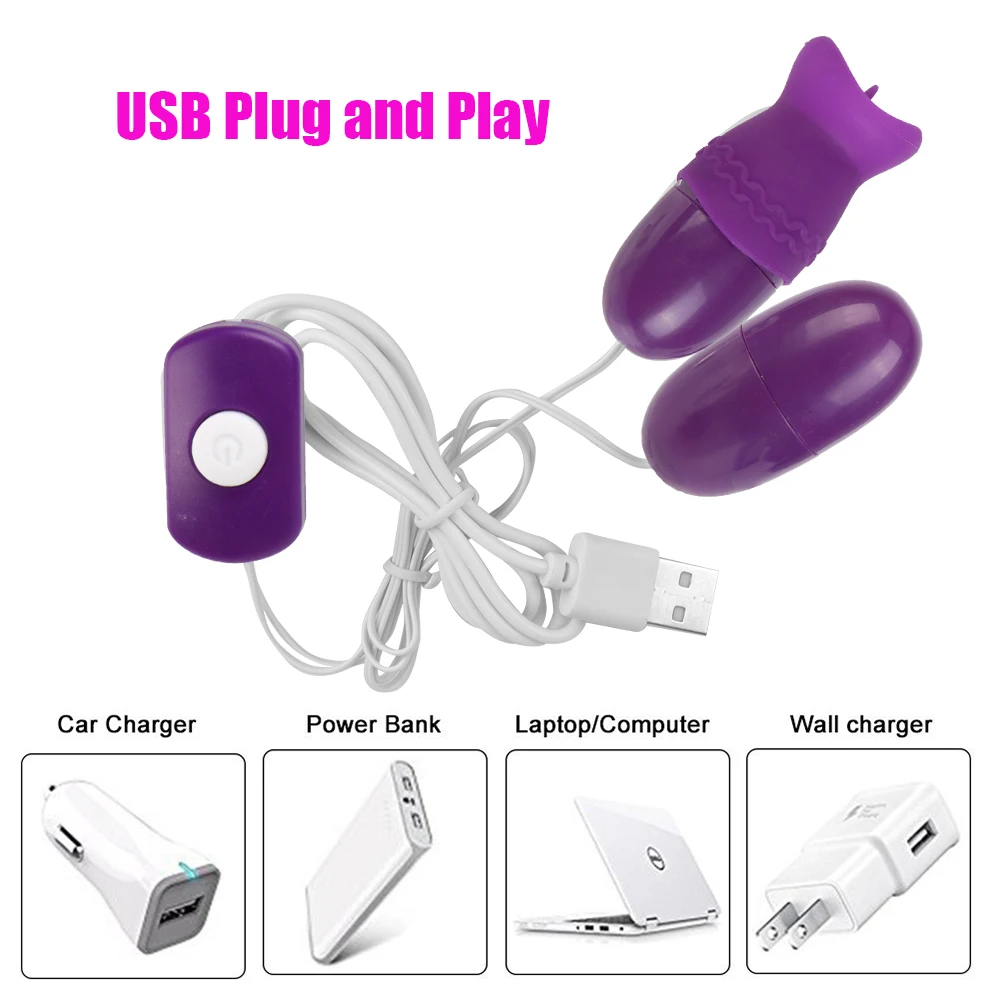 Masaj G Spot Clitoris Stimulator Limbă Oral Lingere Vibrator Jucării Sexuale Puternice pentru Femei Ou Vibrator Dublu_voghion.com