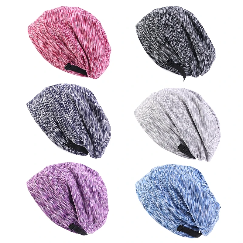 

A2ES Silky Lined Breathable for Head Cover for Women Night Sleep Slouch Beanie Bonnet