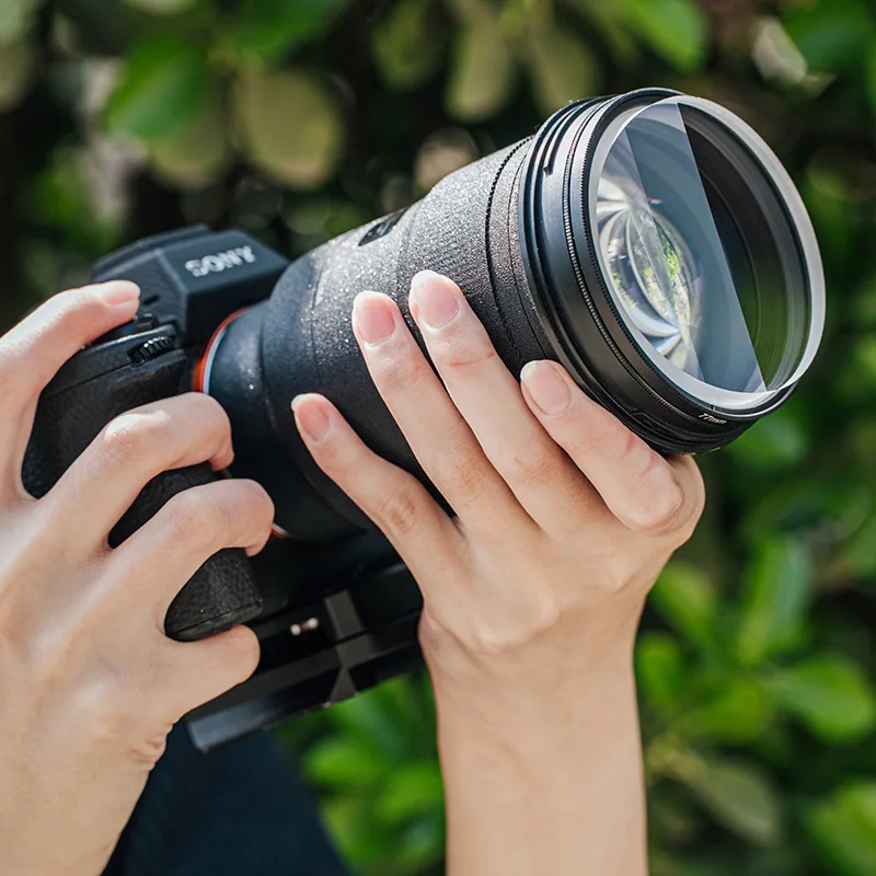 77MmGhostingEffectFilterPhotographyVideoSlrCameraLensDouble