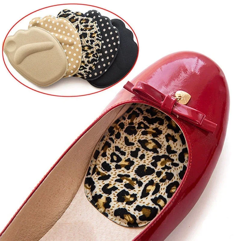 

3 Pairs Useful Sole High Heel Foot Cushions Forefoot Anti-Slip Insole Breathable Shoes Women Protection Foot Pad Soft Inserts