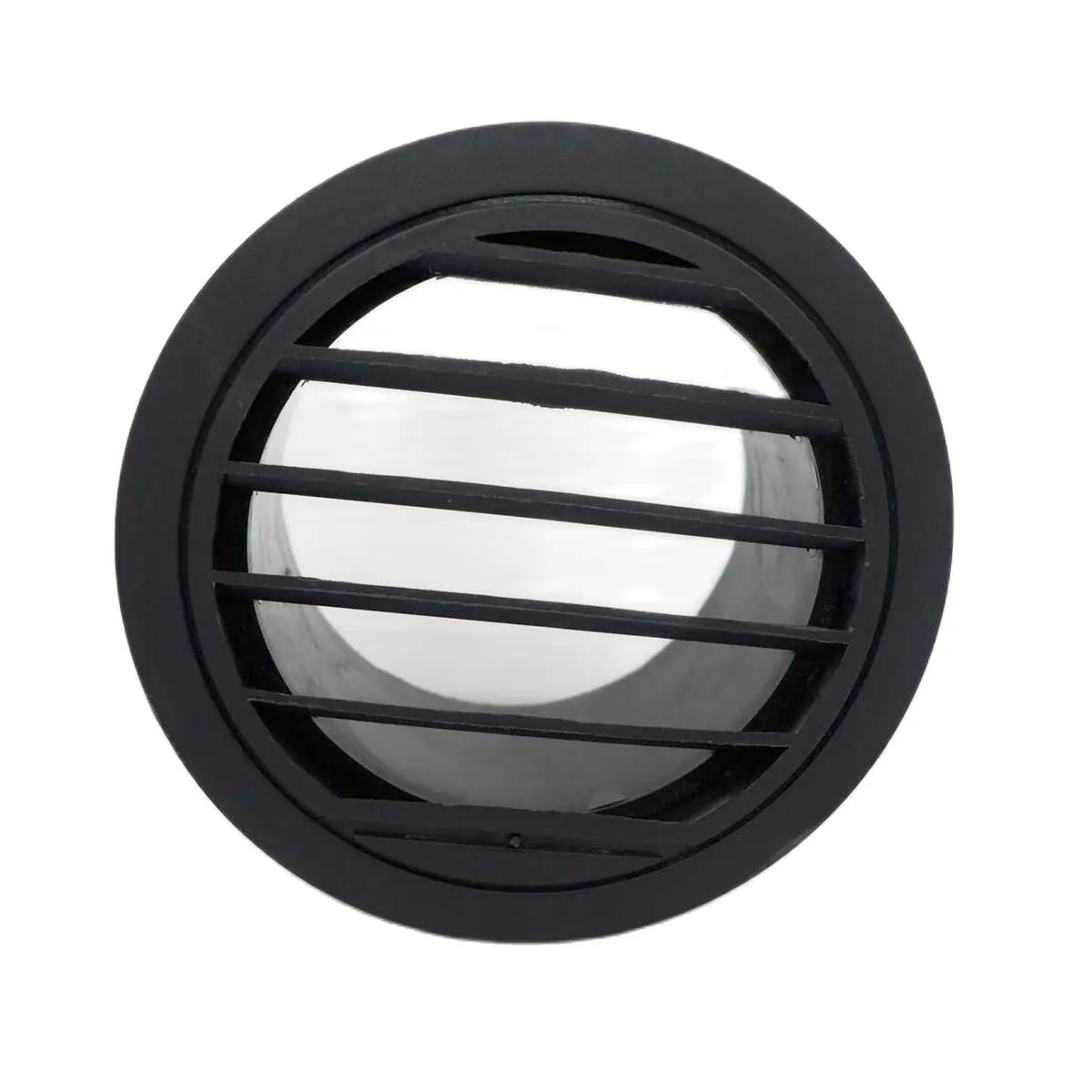 Air Heater Duct Pipe Air Heater Air Heater Duct Connector 60mm / 75mm Diesel Heater Duct Ducting Air Vent Outlet Flat Round Rotatable Connector Black For Car Truck VAN Camper