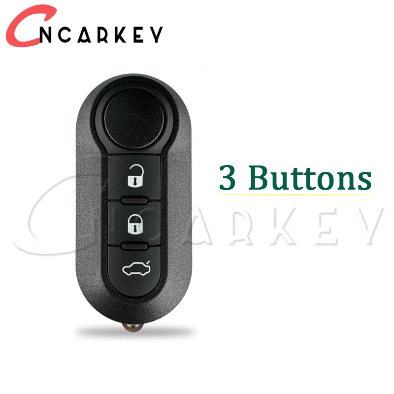 Car Flip Folding Key Replacement Shell Case Car Remote Key For Fiat 500 Punto Bravo Panda Stilo Ducato for Peugeot Boxer SIP22 key case car key shell key cover folding car key shell key fob replacement