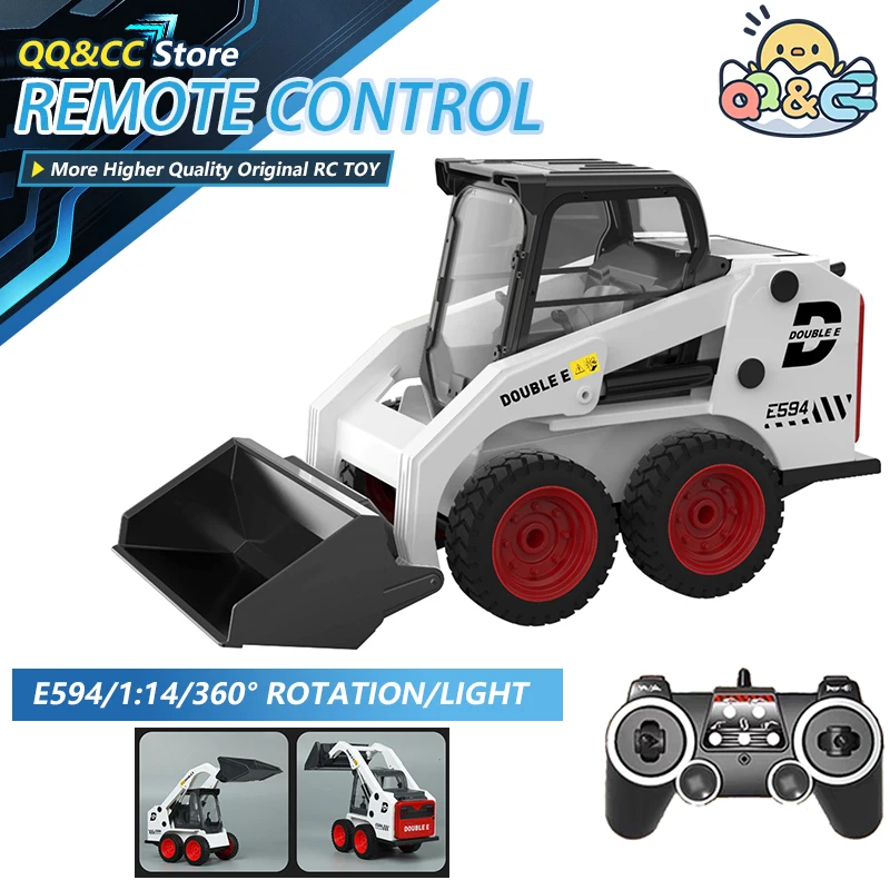 Remote Control Truck Loader with Rechargeable Battery