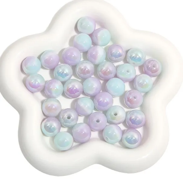 

5 шт./партия, бусины из смолы, 16 мм