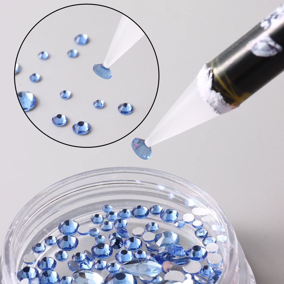 Nail Art Tools Set With Rhinestone Picker