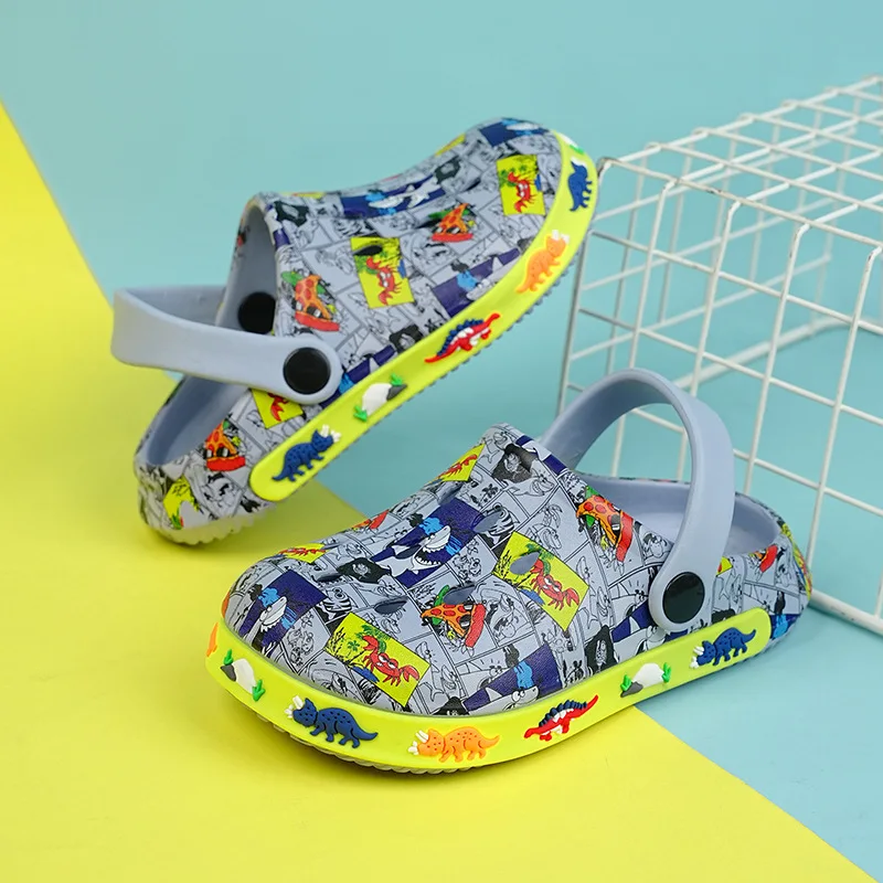 Kids Shoes New Comfortable Daily Commuting Home Casual Soft Soled Perforated Shoes for Boys and Girls