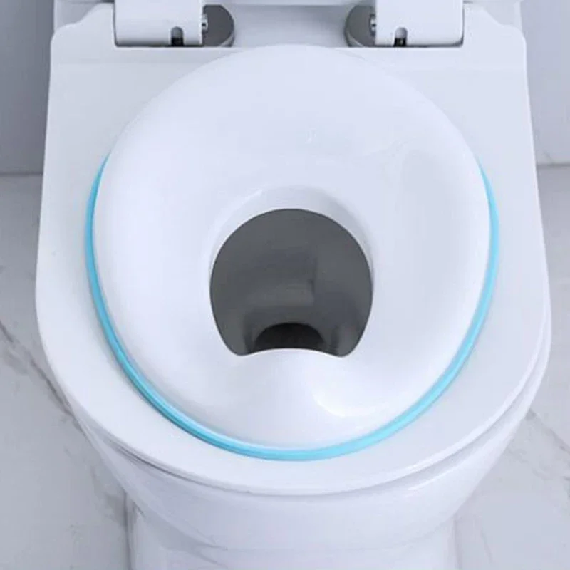 PVC Soft Pad Infant Toilet Seat Children's Universal Toilet Seat Baby Toilet Training Toilets Seat Portable And Easy To Wash 4