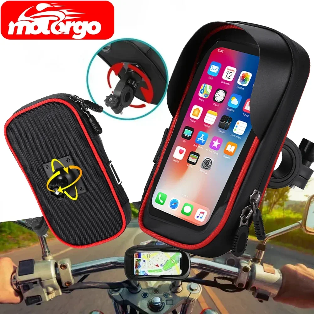 Phone Holder 360 Rotation Waterproof for Bicycle