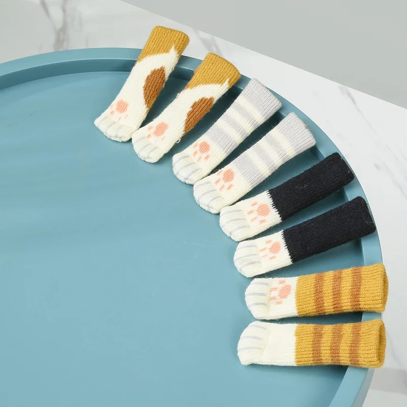 Enhanced Protective Double-Layer Chair and Table Leg Covers - Silent, Wear-Resistant Pads