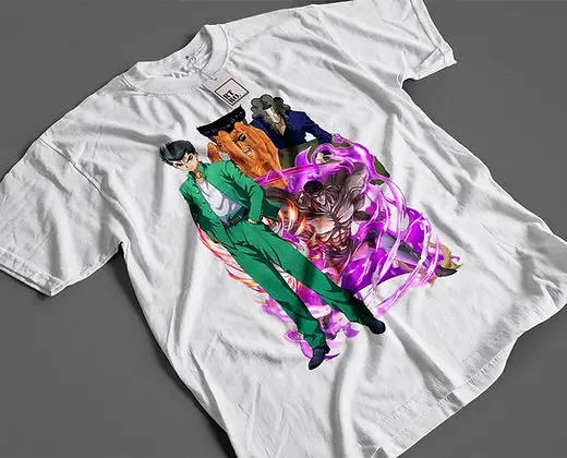 

Ghost Fighter cotton anime Shirt
