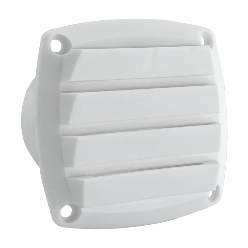 3 Inch Plastic Air Outlet Vents Louver Grille Cover Wall Air Vent Flat Ducting Ventilation Outlet for RV
