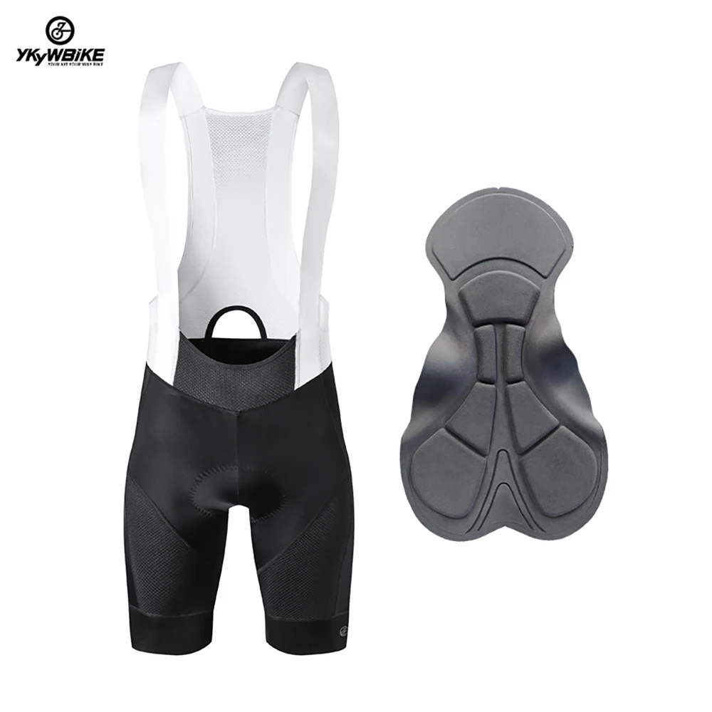 Men's Outdoor Cycling Bib Shorts with 6-Hour Padded Comfort