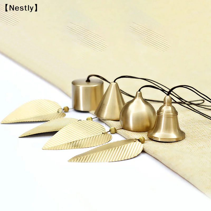 풍경 종소리 구리 바람 종 야외 마당 정원 장 바람 종소리 홈 데코레이션 풍경 벨 사운드〔Nest〕