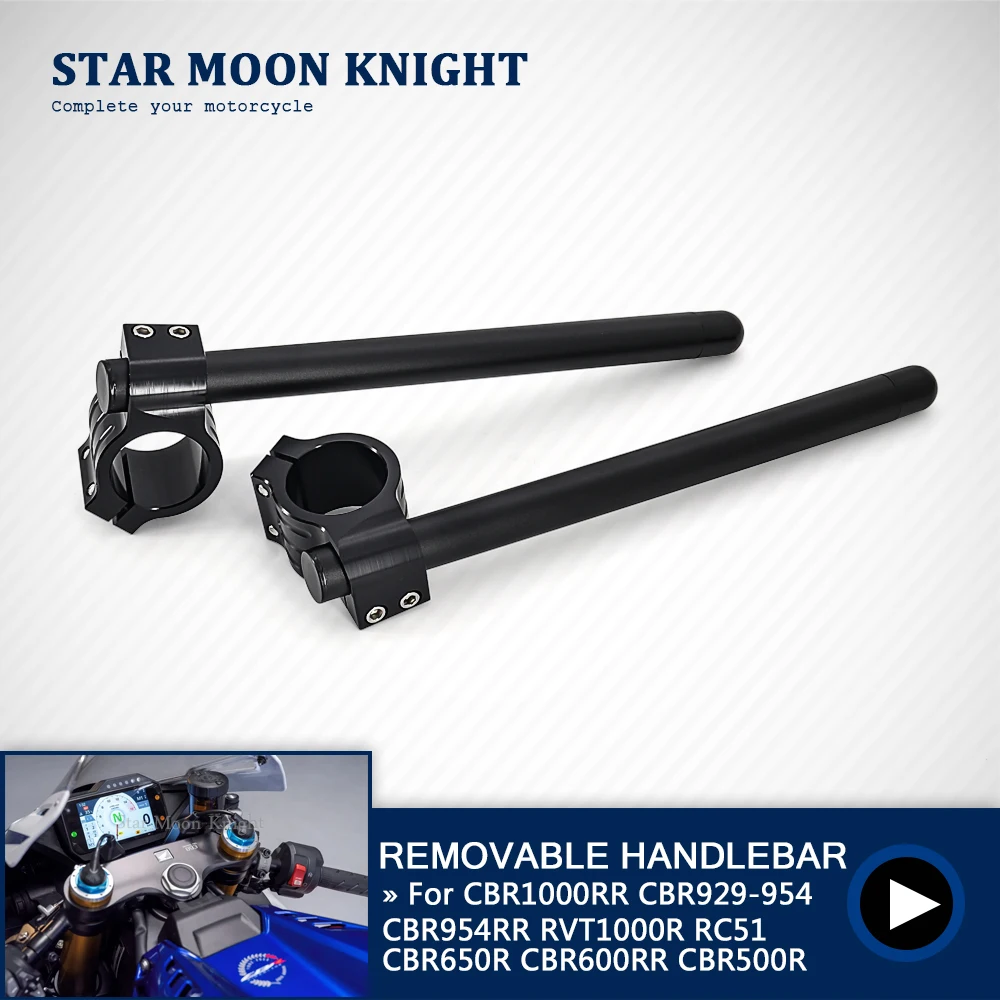 

Зажим на руль вилки Ons для Honda CBR1000RR CBR954RR RVT1000R RC51 CBR650R CBR600RR CBR500R CBR300R CBR250R CBR125R