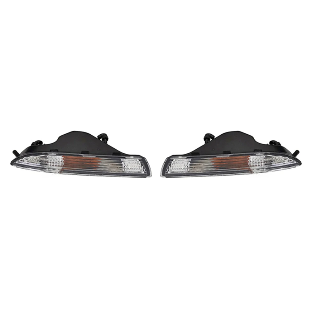 

1Pair Car Front Bumper Corner Turn Signal Sequential Lights Indicator Lamp Without Bulbs for VW Scirocco 2008-2014