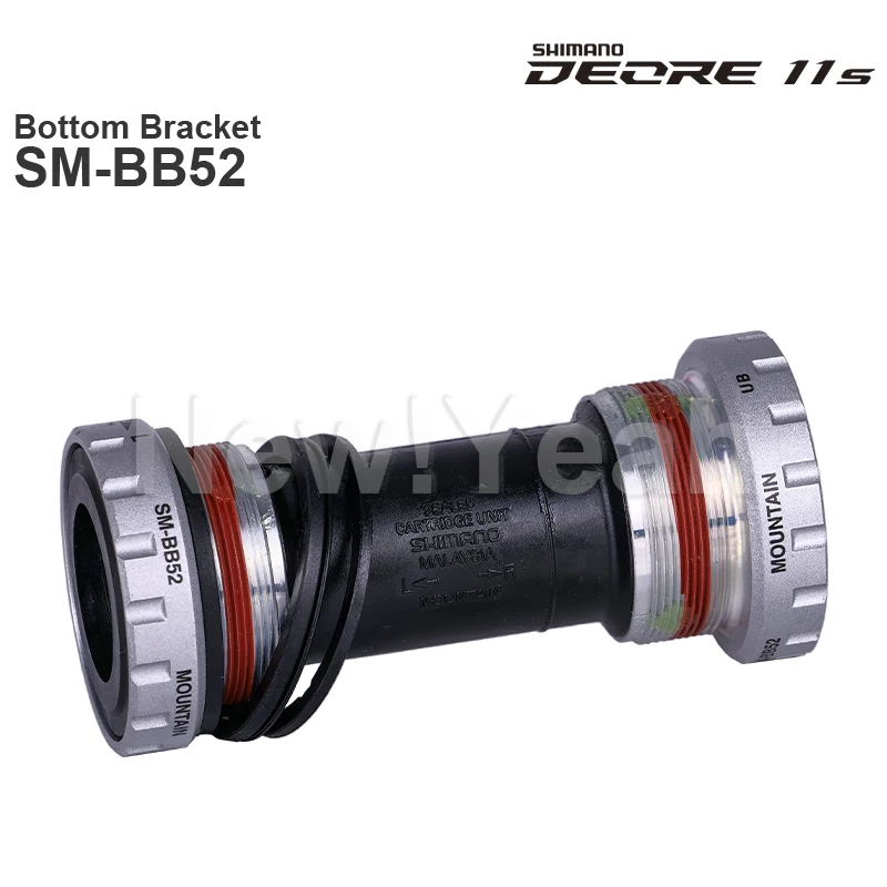 시마노 ALIVIO SM-BB52 하단 브래킷 DEORE M6100 시리즈 스레드 HOLLOWTECH II 68/73mm 쉘 너비-트레킹 원래 부품