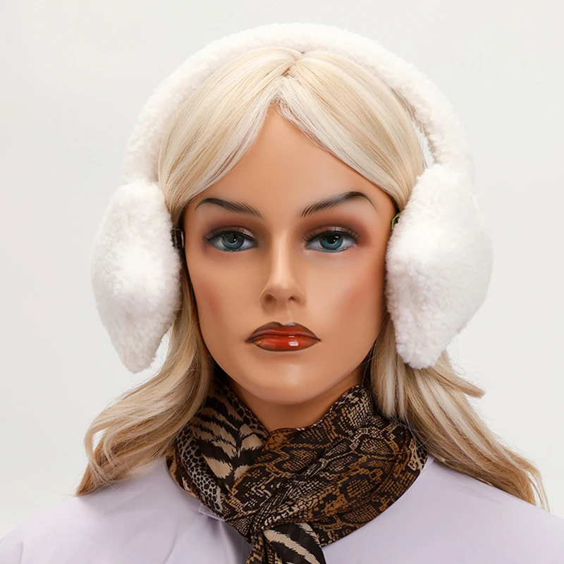Cute Stars Soft Plush Warmer Earmuff Earflap Winter Outdoor Cold Protection Ear-Muffs Ear Cover Gift