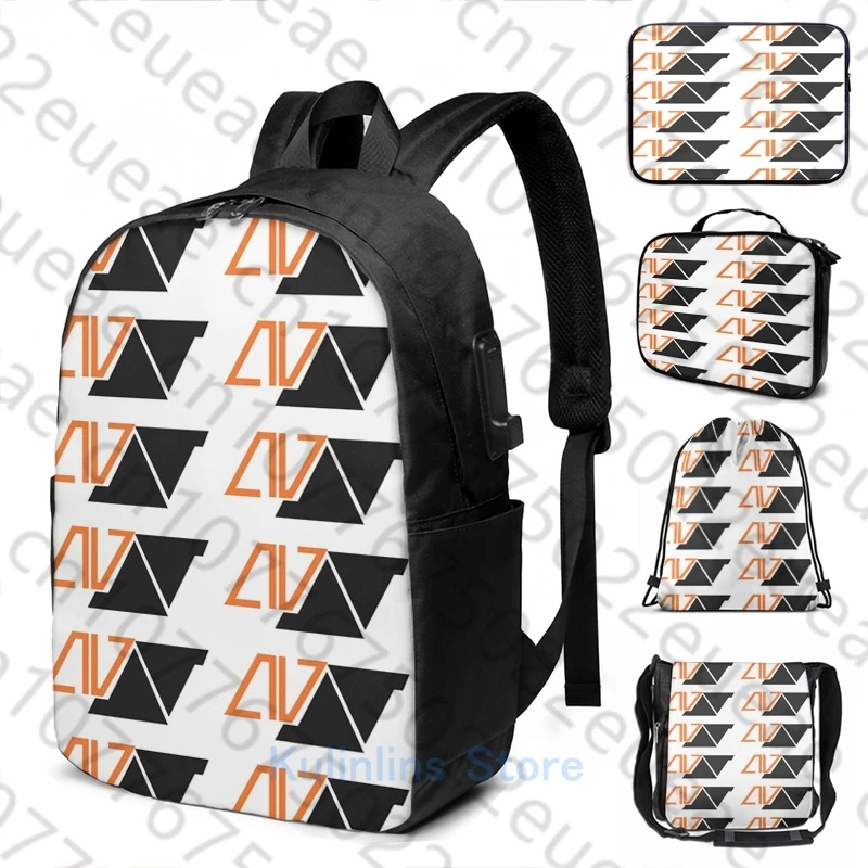 

Забавный школьный рюкзак с графическим принтом для мужчин и женщин