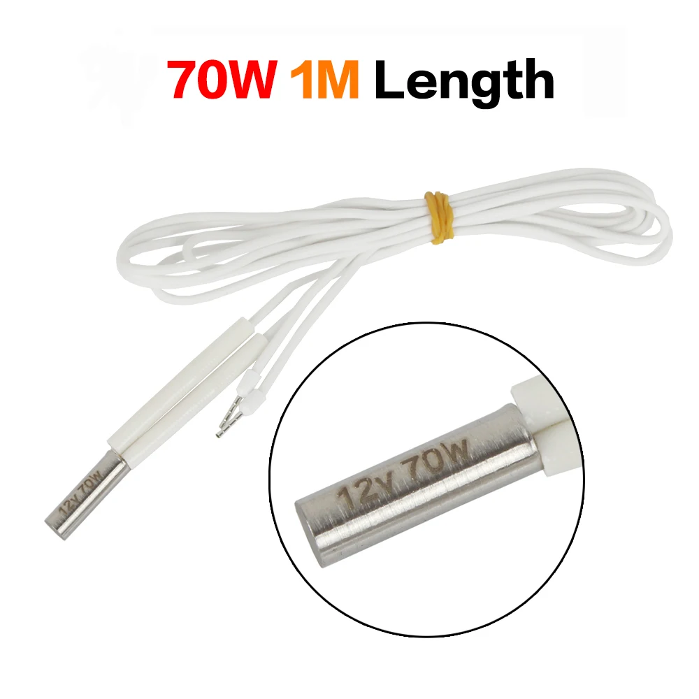 Ceramic Cartridge Heater for 3D Printers - 6x20mm 40W/70W Heating Tube