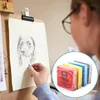 4 Color Plasticity Rubber Soft Art Eraser Wipe Highlight Kneaded Rubber For Pianting Sketch Eraser Design School Art Stationery 2