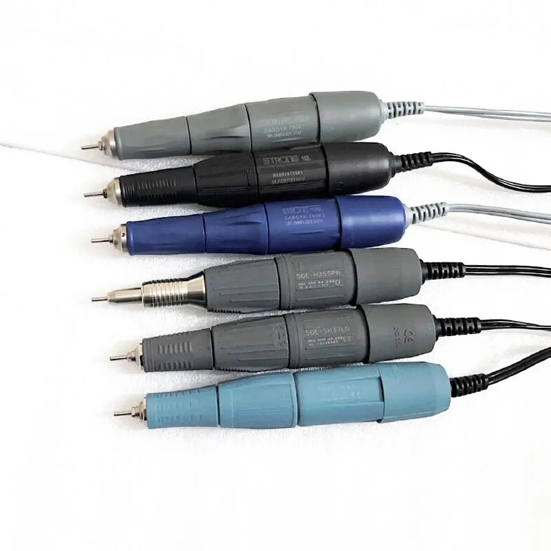 45000RPM STRONG 210 SDE-H37LN H37L1 35K & 45K RPM Nail Drill Manicure Machine Pen Micromotor Polishing Handpiece 2.35mm 5