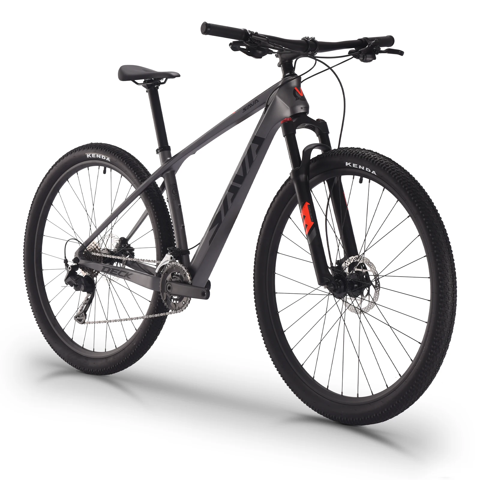 SAVA DECK 2.0 29 Inch Carbon Mountain Bike Shimano 18 Speed Adult MTB 15 17 19 Frame