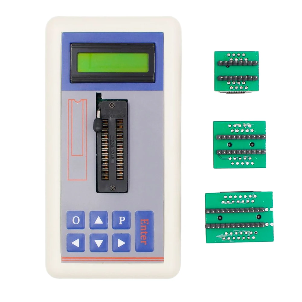 Digital Integrated Circuit IC Chip Tester Transistor Optocoupler Operational Amplifier Regulator Tube Automatic Checker Device ic transistor tester