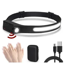 

Durable Head Torch Silicone Double Switch For Patrolling Hiking Hunting