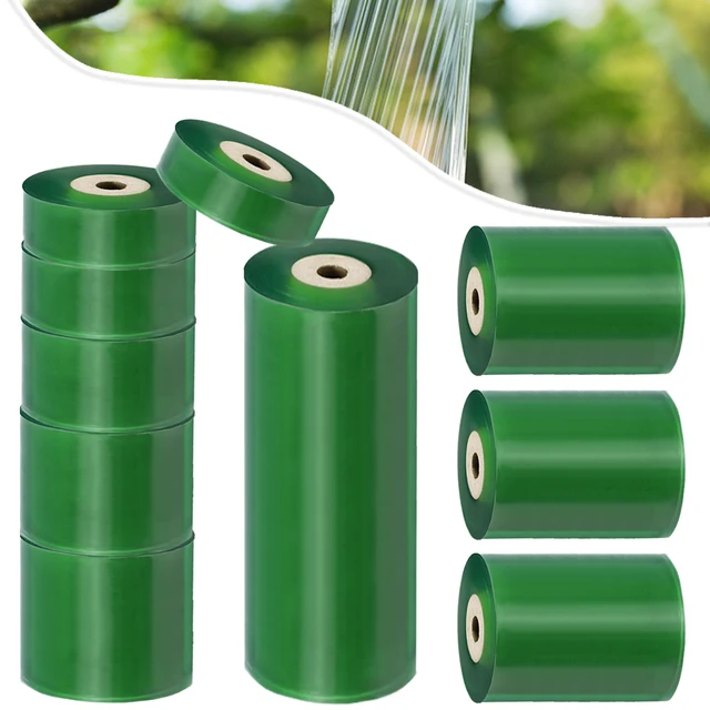 Zöld Oltó Szalag Vízálló, Lágy Rugalmas, Önálló, Adhéziós Kerti Növények Javítják A Filmeket, Amelyek Alkalmas Virágfákra