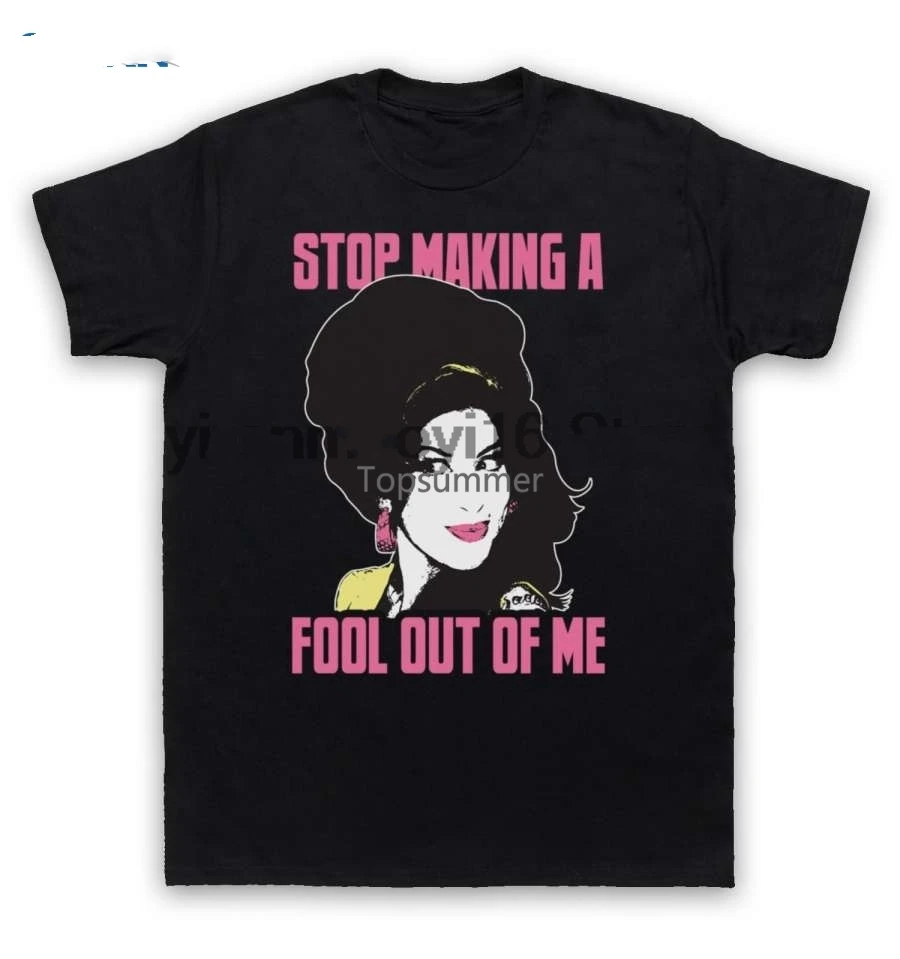

100% Cotton O-Neck Printed T-Shirt Amy Winehouse T Shirt Valerie For Men