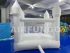 Kids 9x9x7ft Soft Play White Bounce House With Slide Ball Pit Party Customization Inflatable Mini Bouncy Castle With Blower 3