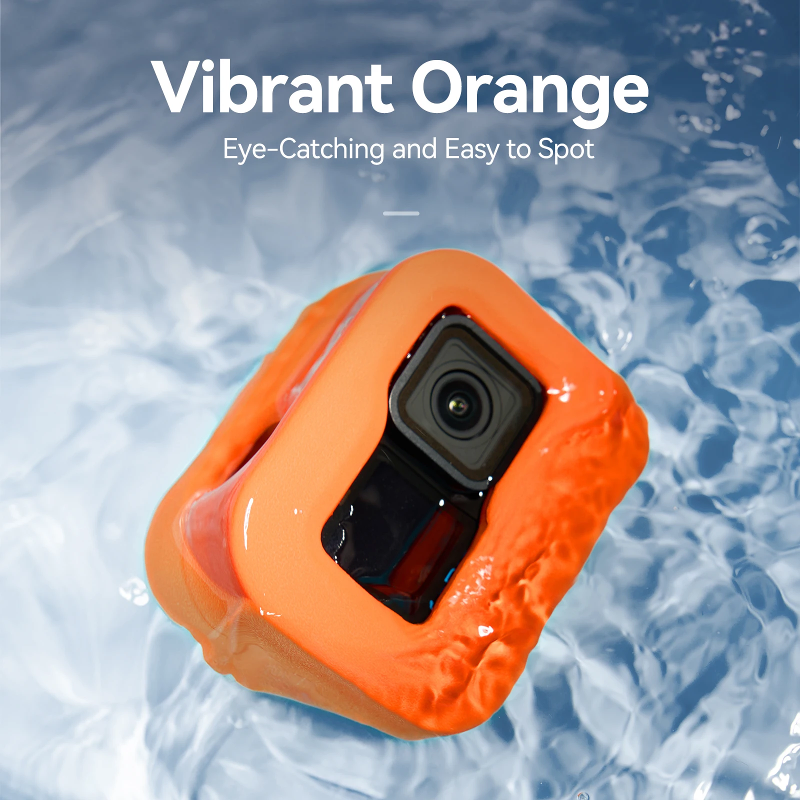 Coque flottante TELESIN pour GoPro Hero 13/12/11/10/9 - Étui étanche plongée