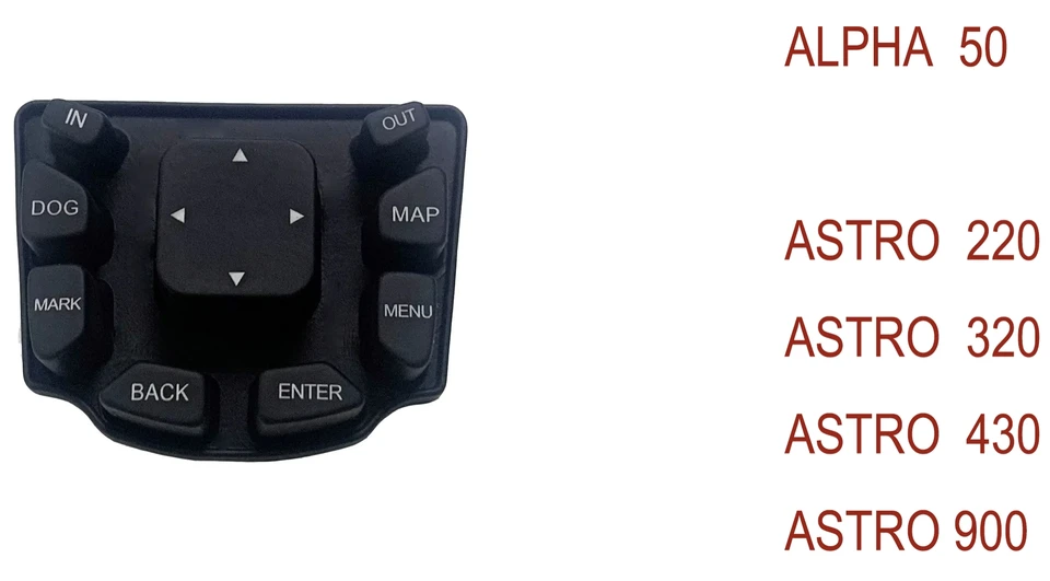 Keyboard For Garmin Astro 220 Astro 320 Astro 430 900 Alpha 50