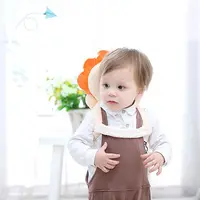 Cotton Baby Head Protection Cushion Adjust Strap Soft Toddlers Backpack Pillow Reduce Fall Shock Safety Back Cushion Baby 2