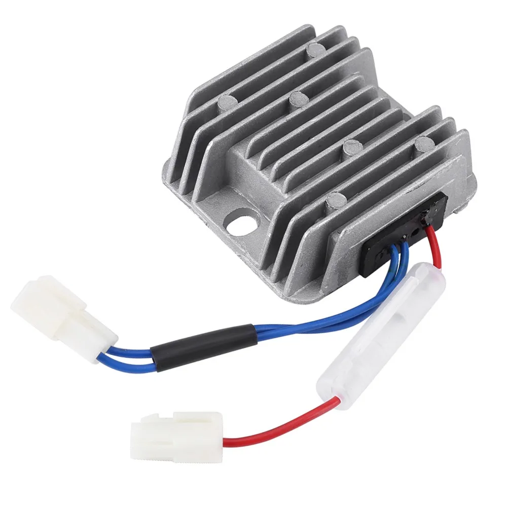 12V DC 전압 조정기 178F/186F 2 플러그/3 와이어 AVR 정류기 KDE3500 5000 6500 6700 발전기 엔진 부품용