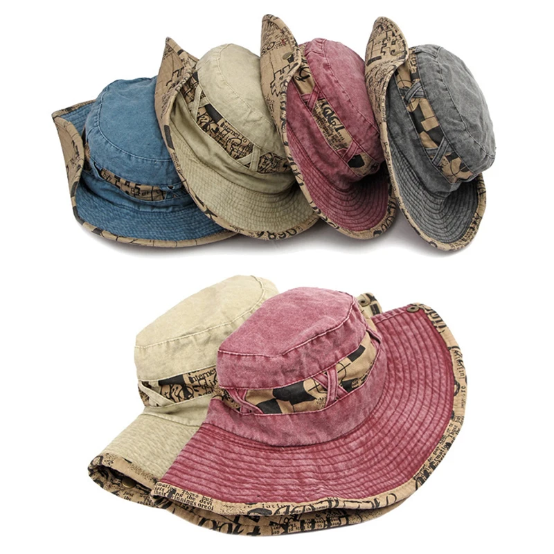 Cappello Da Sole Pieghevole In Cotone - Tesa Larga Per Pesca, Caccia E Outdoor - Foto 2