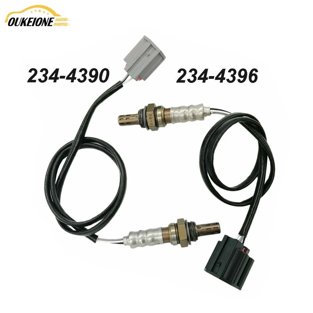 Sensore Di Ossigeno Per Mazda 5 2.3L 2006 2007 Mazda 3 2.0L 2.3L 2004 2005 2 Pezzi 4 Fili A Monte A Valle Lambda Ricambi Auto