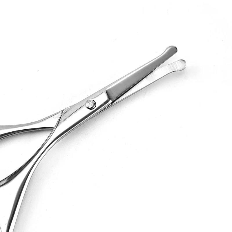 Facial Hair Small Grooming Scissors For Men Women Eyebrow Nose Hair Mustache Beard Eyelashes Ear Trimming Kit