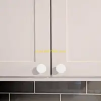 C4DF แพ็ค 30 Flush Type ปลั๊กรูสีขาวเจาะรูสกรู Caps สำหรับตู้ตู้ชั้นวางใส่ End Caps 4